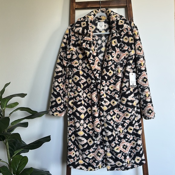 NEW NWT Billabong Montreal Longline Fleece Jacket - Picture 12 of 13